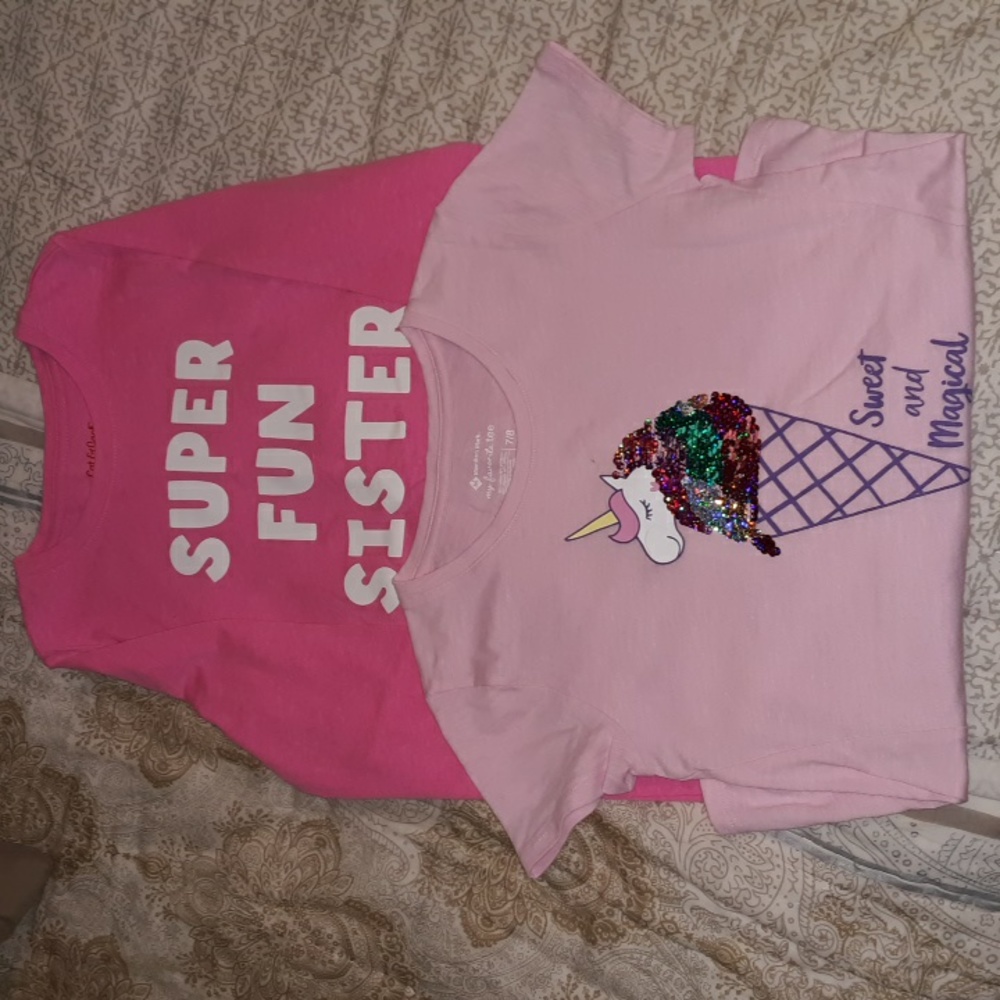 Girls Tops Bundle of 2 Size 7/8